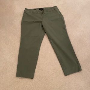 Talbots signature 14p olive green pants